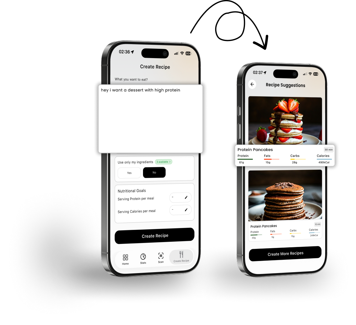 תצוגה מקדימה של אפליקציית Calzo